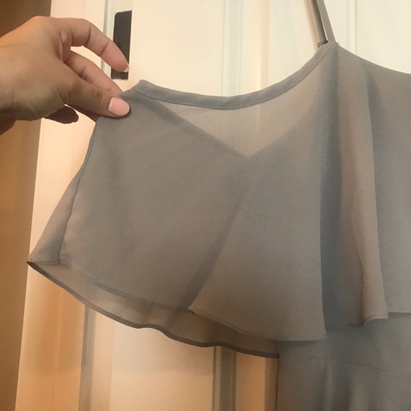 Shining heart maxi dress in grey - Picture 5 of 6